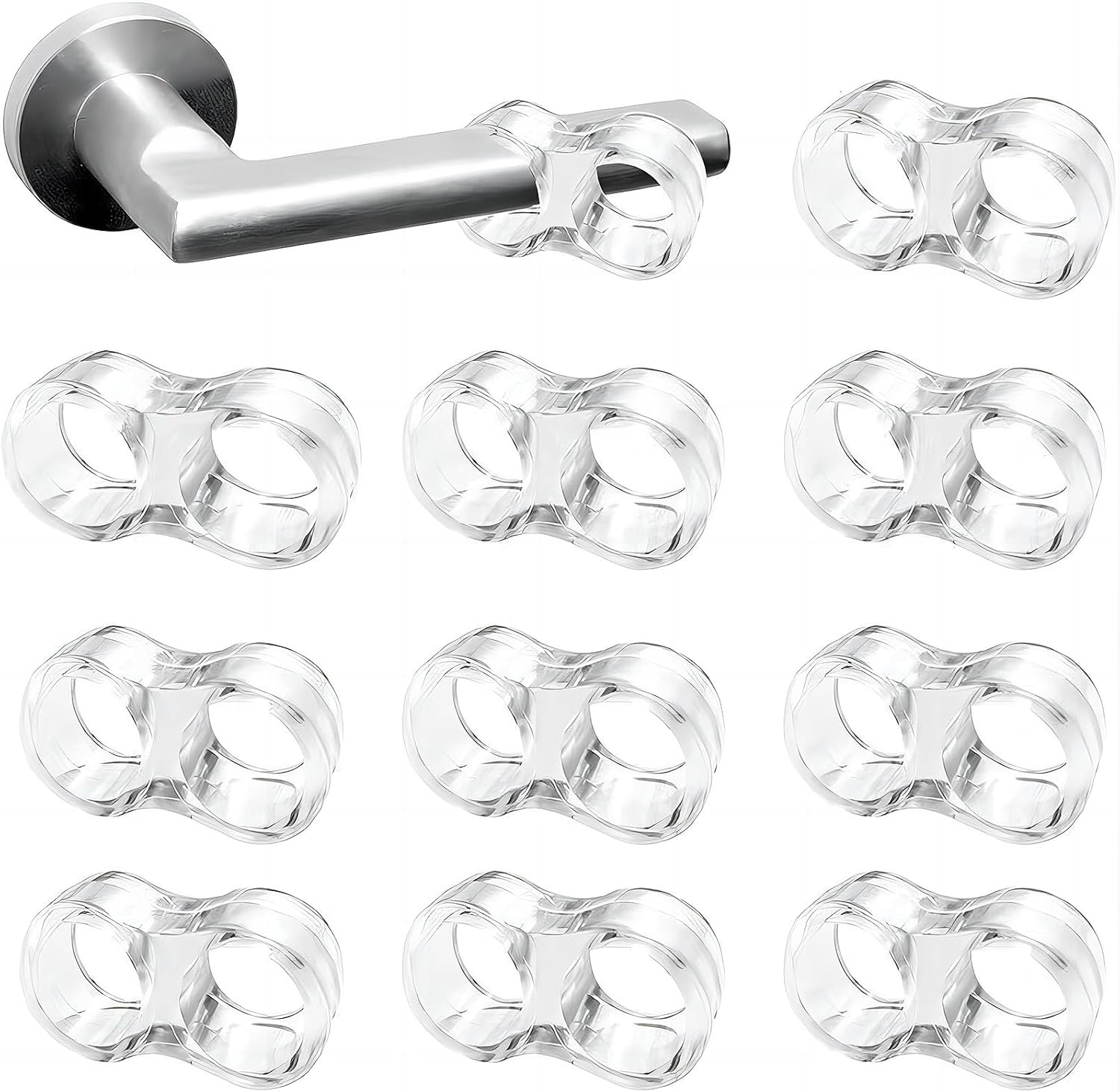 Best Bailinks Door Stopper, Special Door Handle Protectors for Walls, High-Quali...