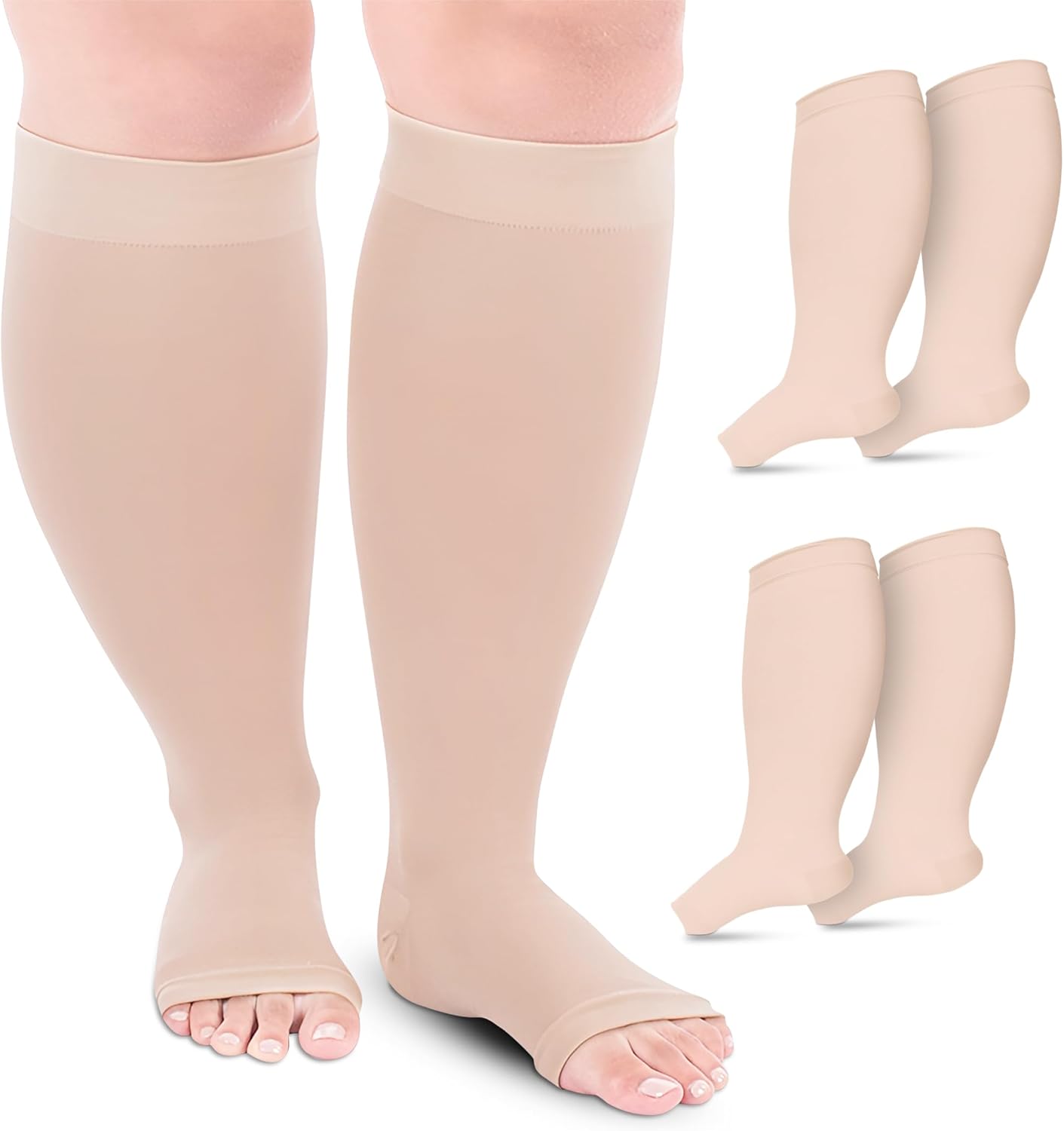 Best Compression Socks, Affordable Flight Socks for Women and Men, High-Quality...