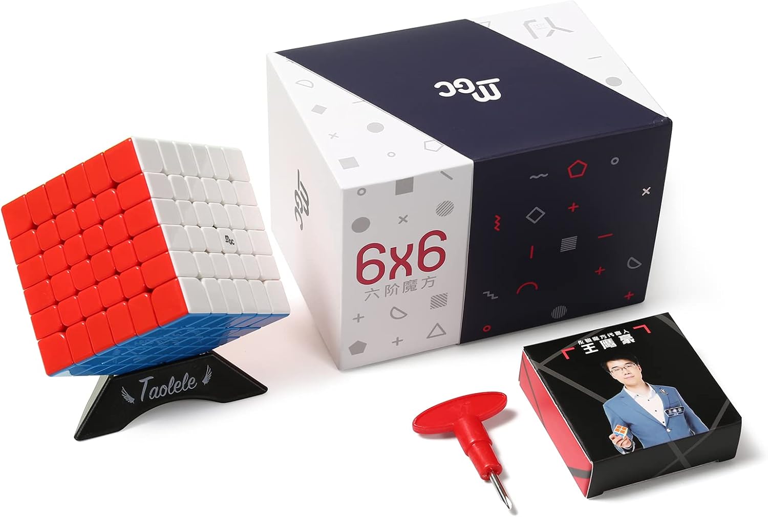 Best YJ MGC 6x6 Magic Cube, Special Speed Cube, Innovative Professional Magnetic...