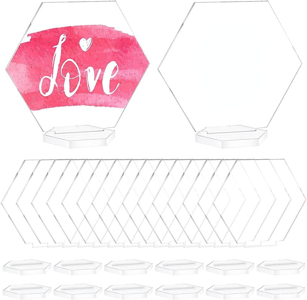 Best YdseozOA Acrylic Place Cards, Special Wedding Guest Seating Cards with Hold...