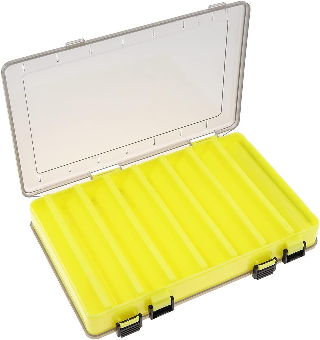OriGlam Double Sided 14 Compartments Fishing Tackle Boxes Fishing Lure Box Organ...