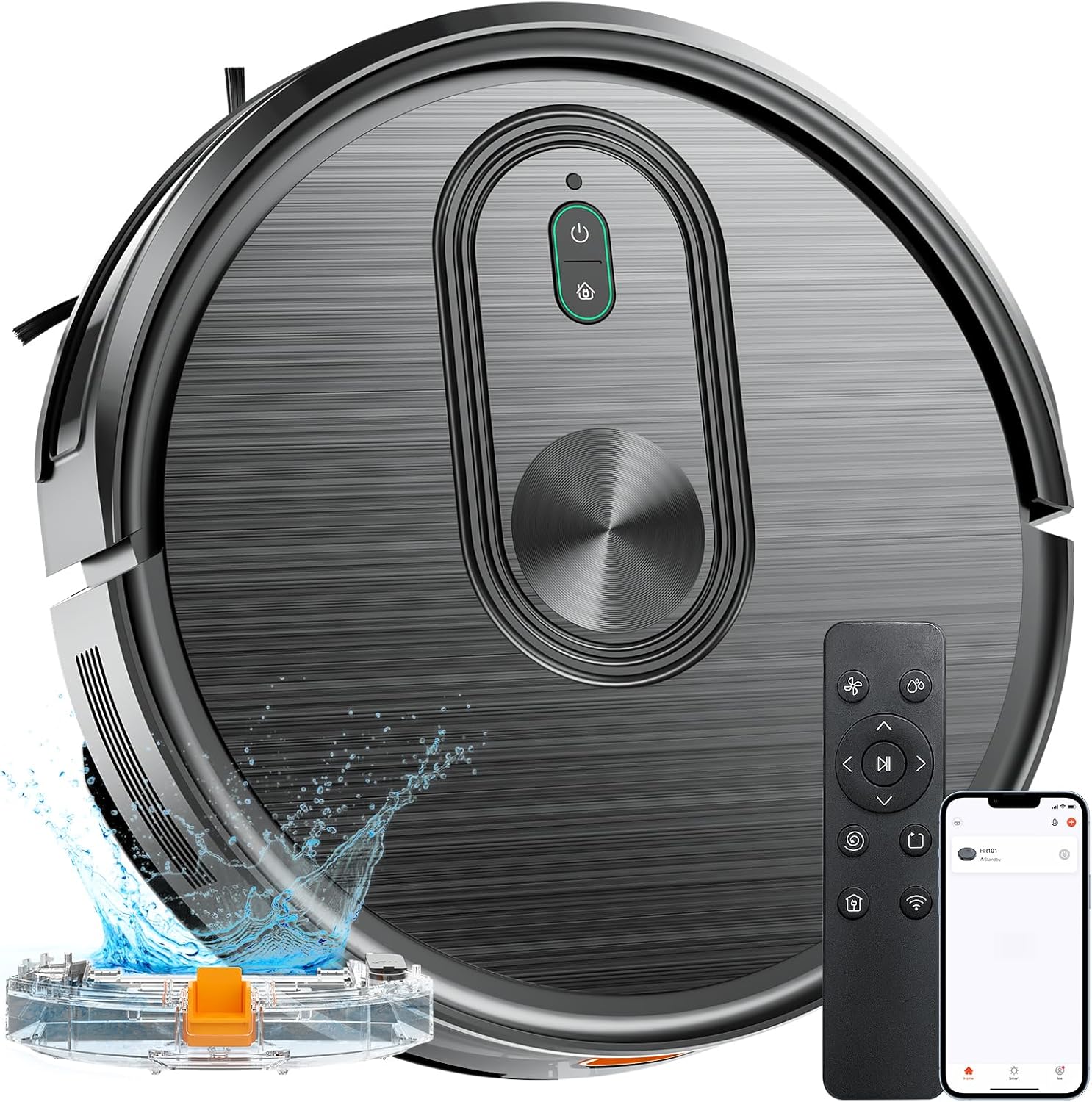 Best Robot Vacuum and Mop Combo, Special 2 in 1 Mopping Robotic Vacuum with Sche...