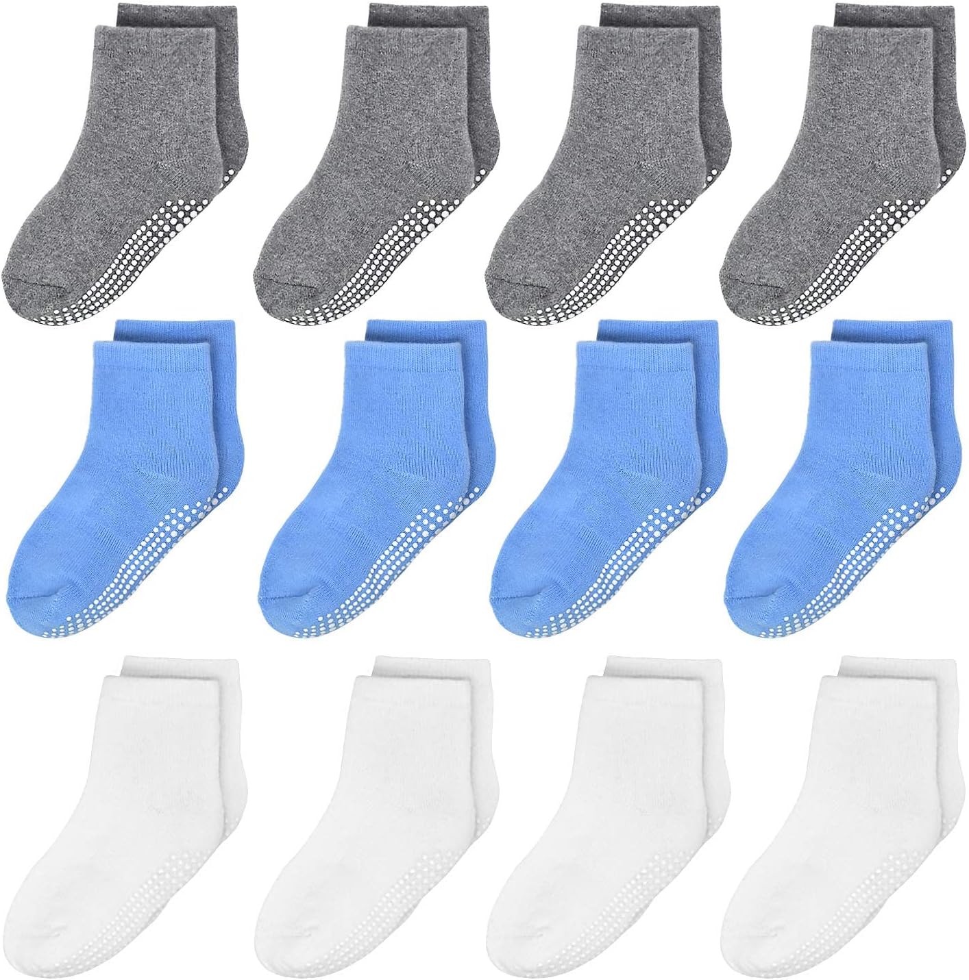 Best ELUTONG Toddler Non Slip Socks, Special Anti Skid Socks for Boys and Girls,...