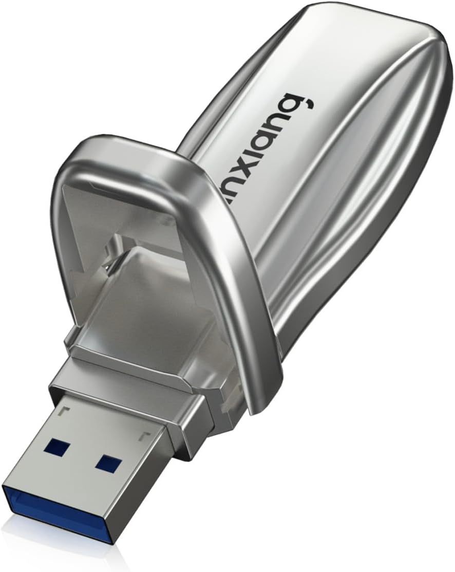fanxiang 512GB USB Stick, Up to 550 MB/s, Fast External SSD USB Memory Stick, US...