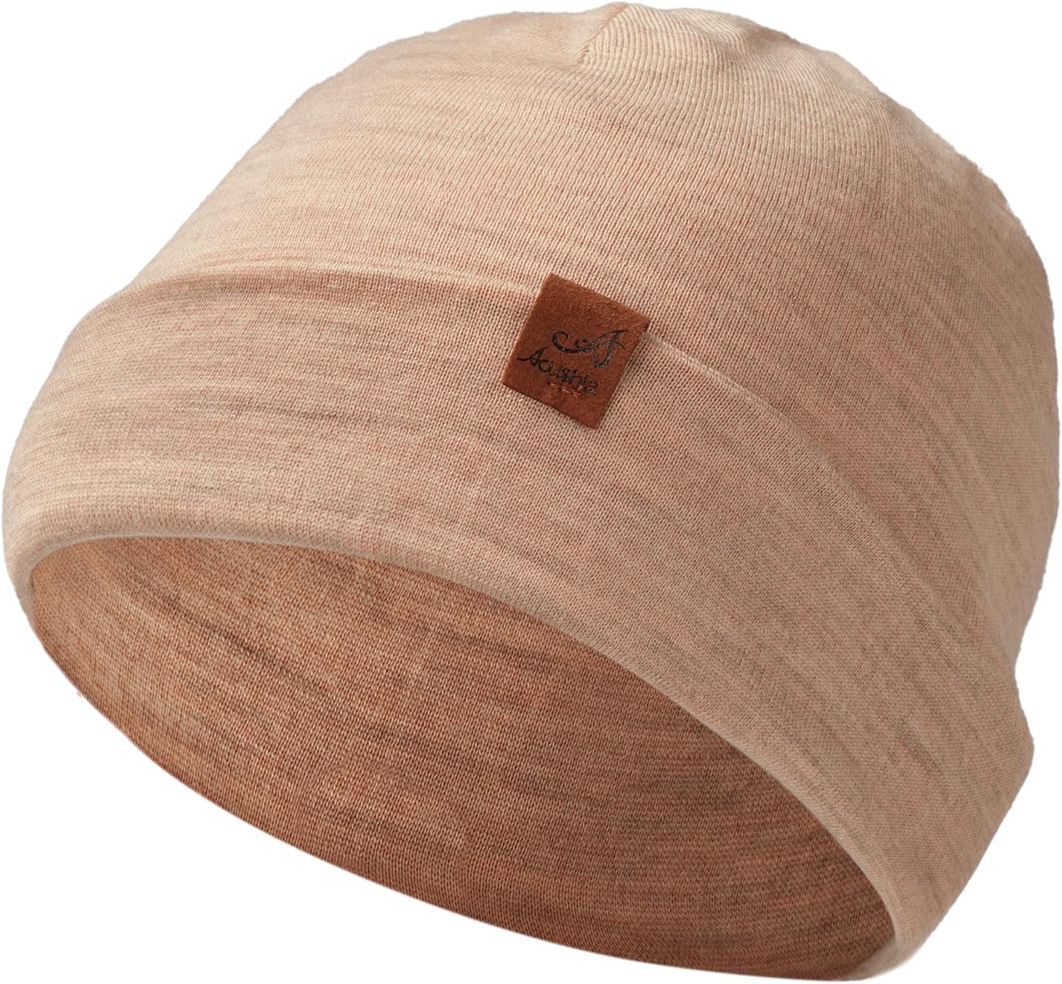 ACUSHLA 100% Merino Wool Cuff Beanie for Men & Women Knitted Winter Hat Unisex W...