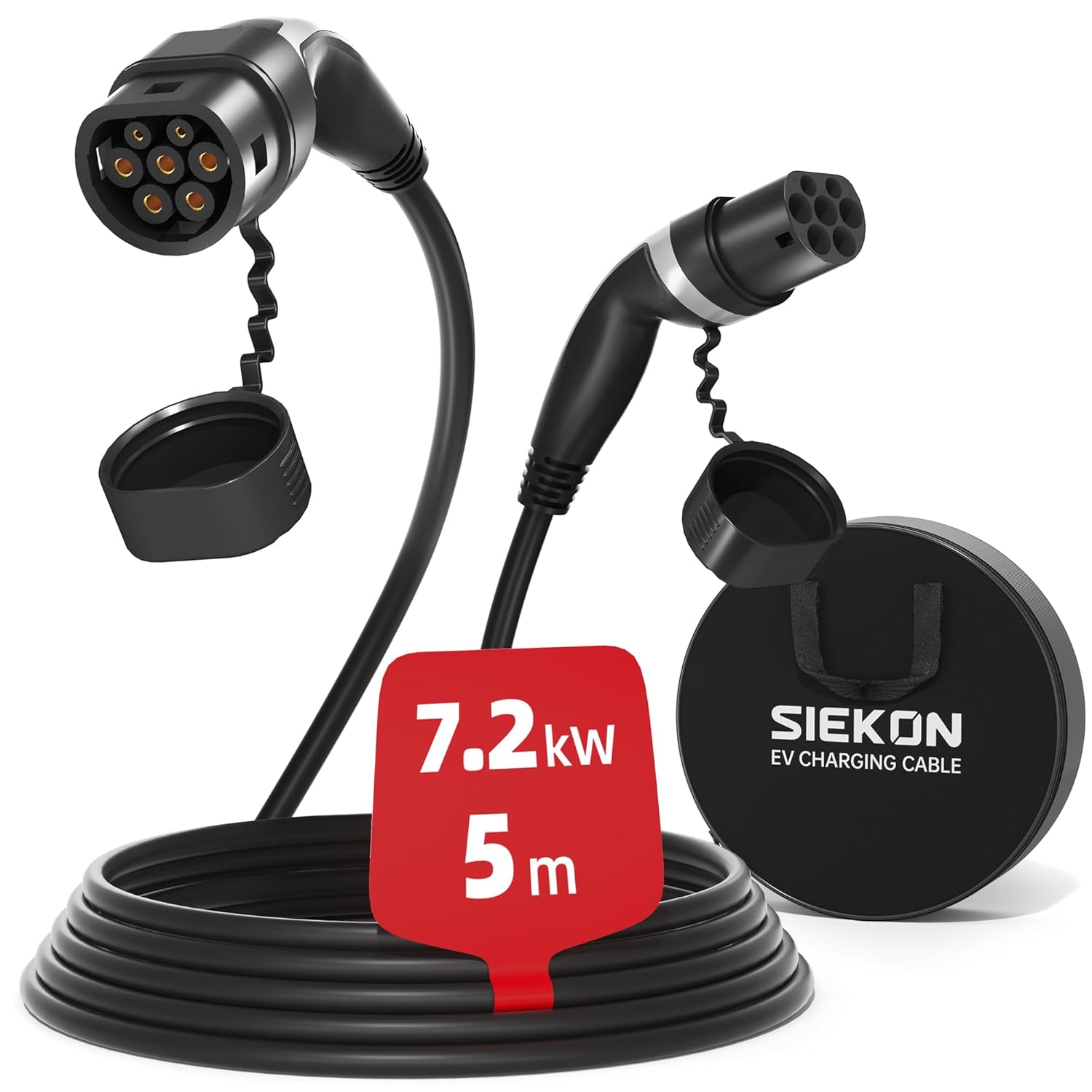 Best SIEKON Type 2 EV Charging Cable, Special EV Charging Cable with 7.2kW 5m 32...