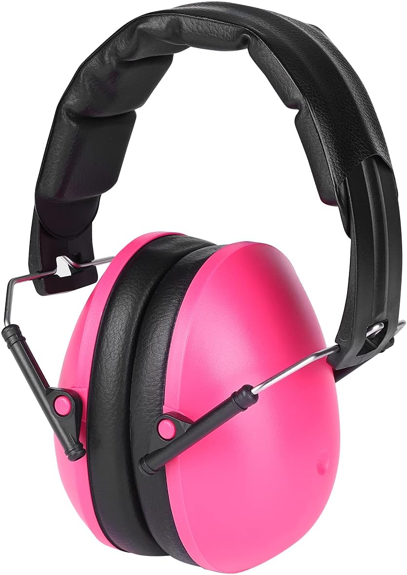 Kids Ear Defenders Noise Cancelling Ear Muffs Foldable Adjustable Padded Autism...