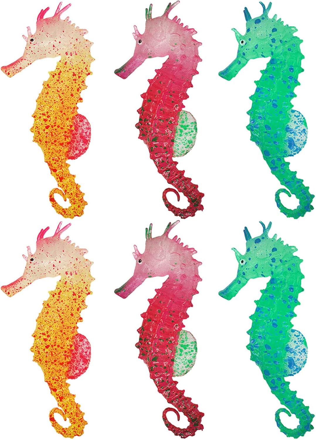 Best, WideSmart, Artificial Seahorse Decoration, Special Seahorse Décor with Glo...