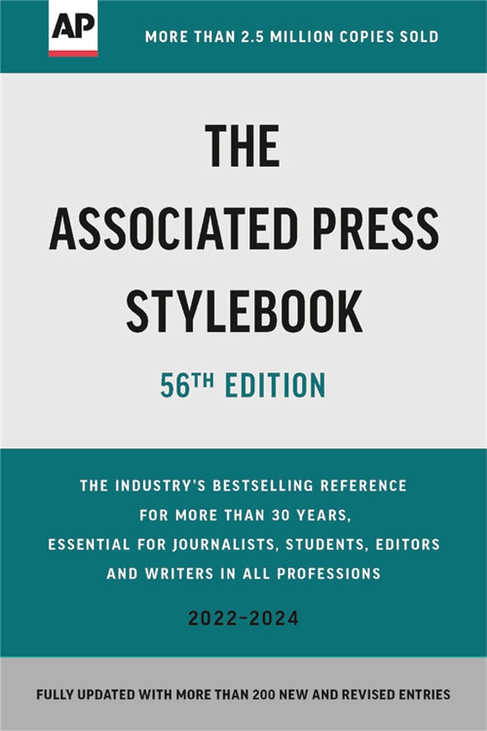 Essential Associated Press Stylebook, Authoritative Style Guide for 2022-2024, B...