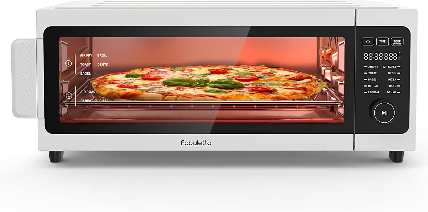Best Fabuletta 10-in-1 Toaster Oven, Special Air Fryer Combo Convection Oven, Hi...
