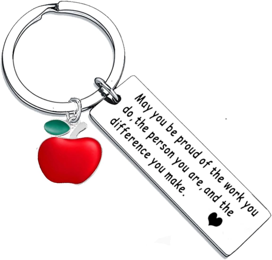 BESPMOSP Teacher Keyring Teacher Leaving Gifts Teacher Birthday Gifts for Teache...