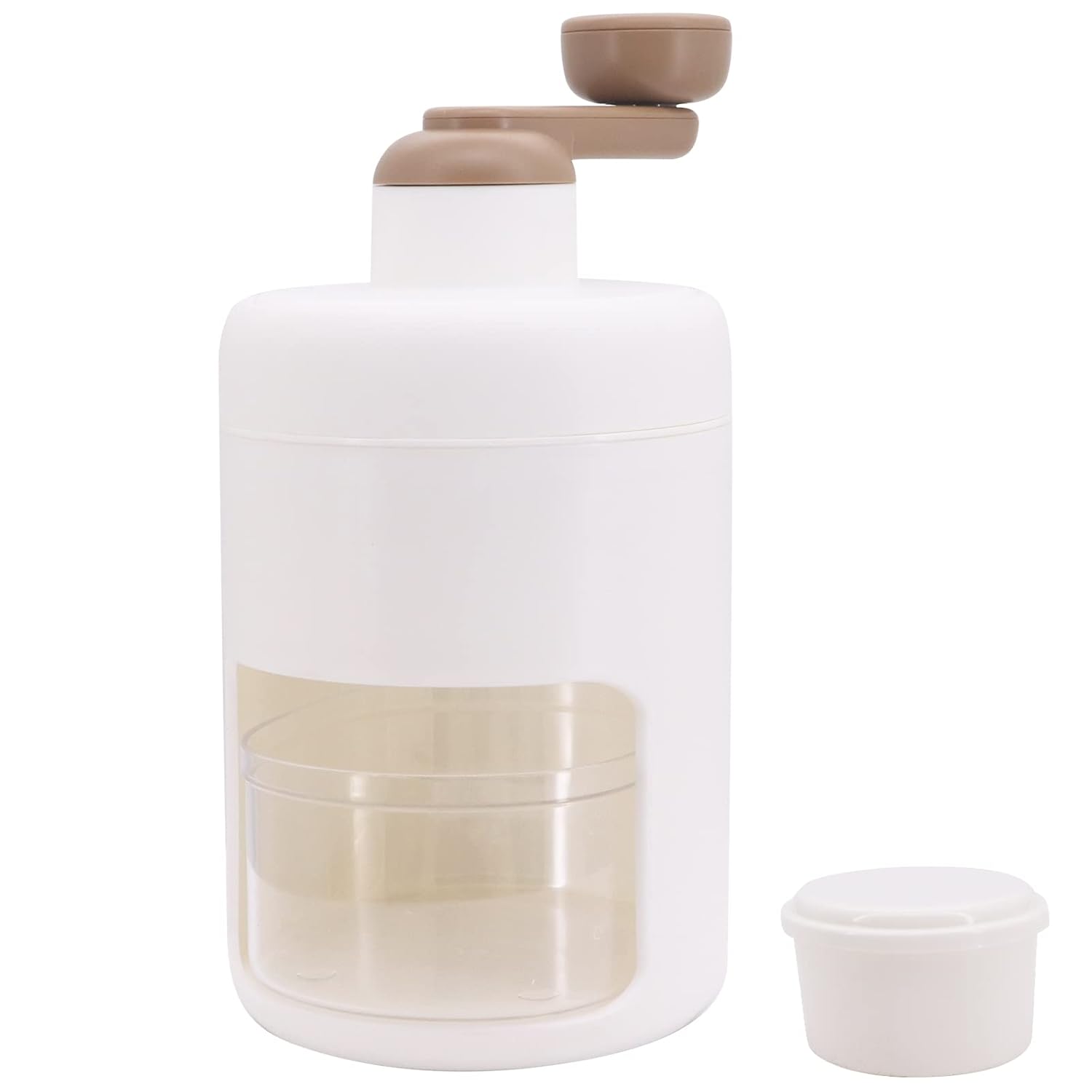 Bemodst Manual Shaved Ice Machine, Manual Ice Crusher Machine, Portable Crushed...