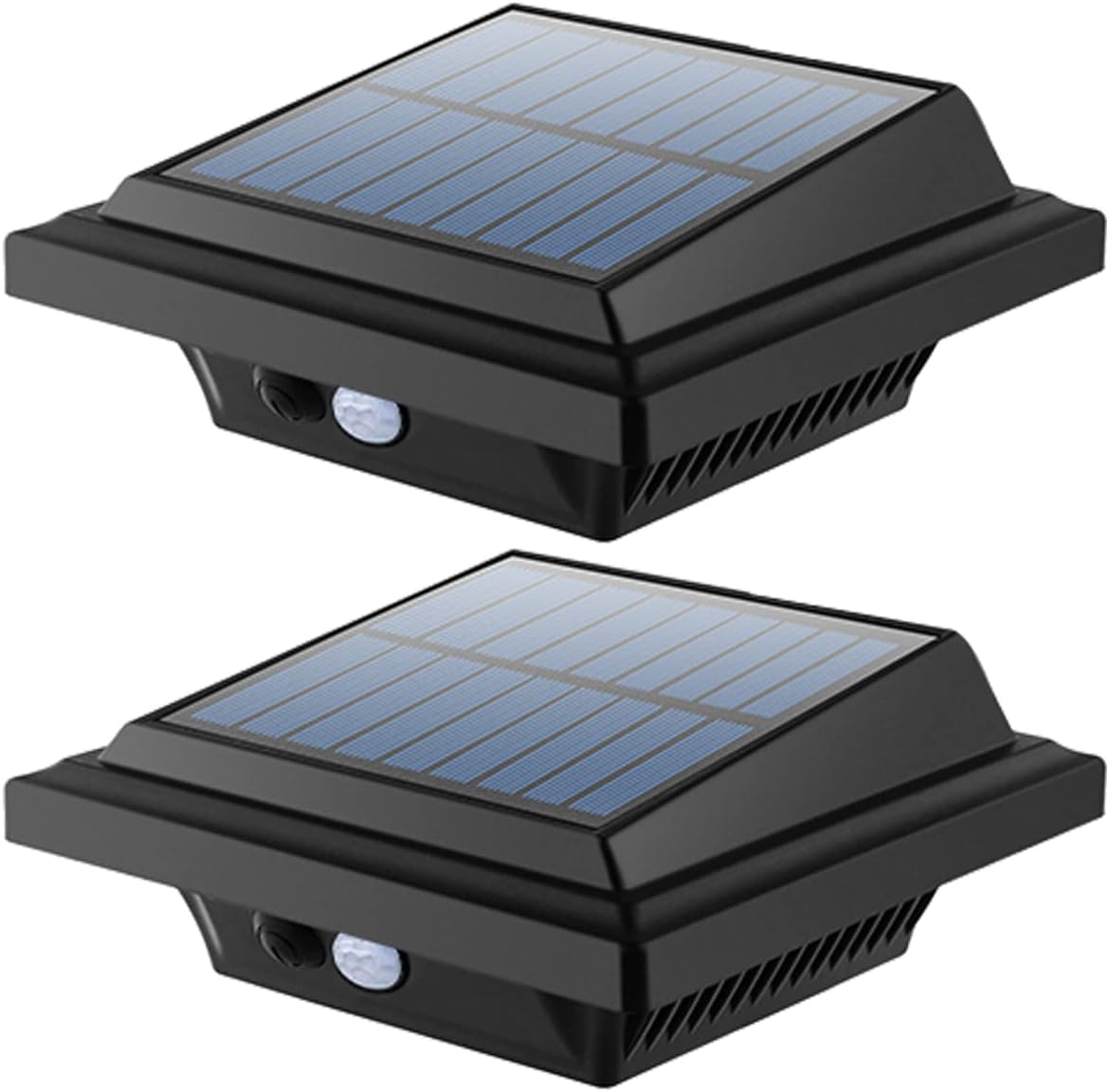 Best BILLION DUO Solar Lights, Special LED Solar Gutter Lights Motion Sensor, In...