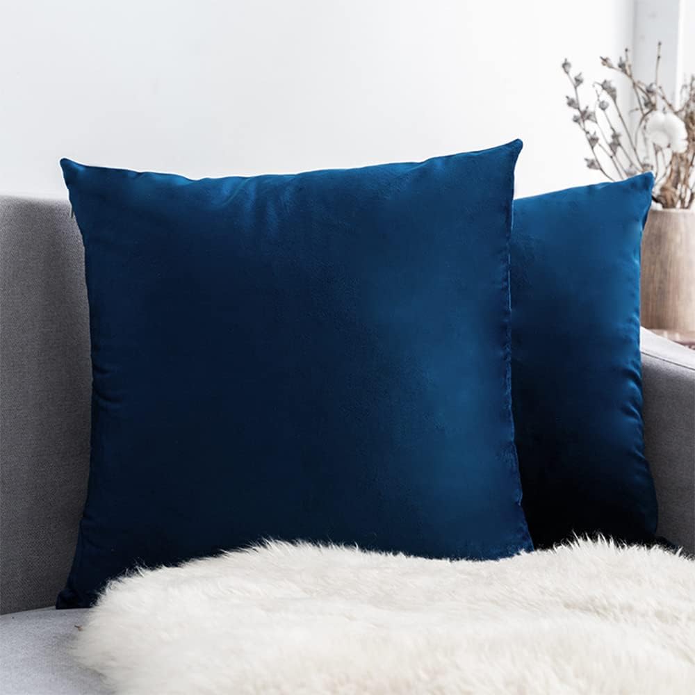 COWORK-UP Velvet Soft Cushion Cover Throw Pillow Case Decorative Square Sofa Pil...
