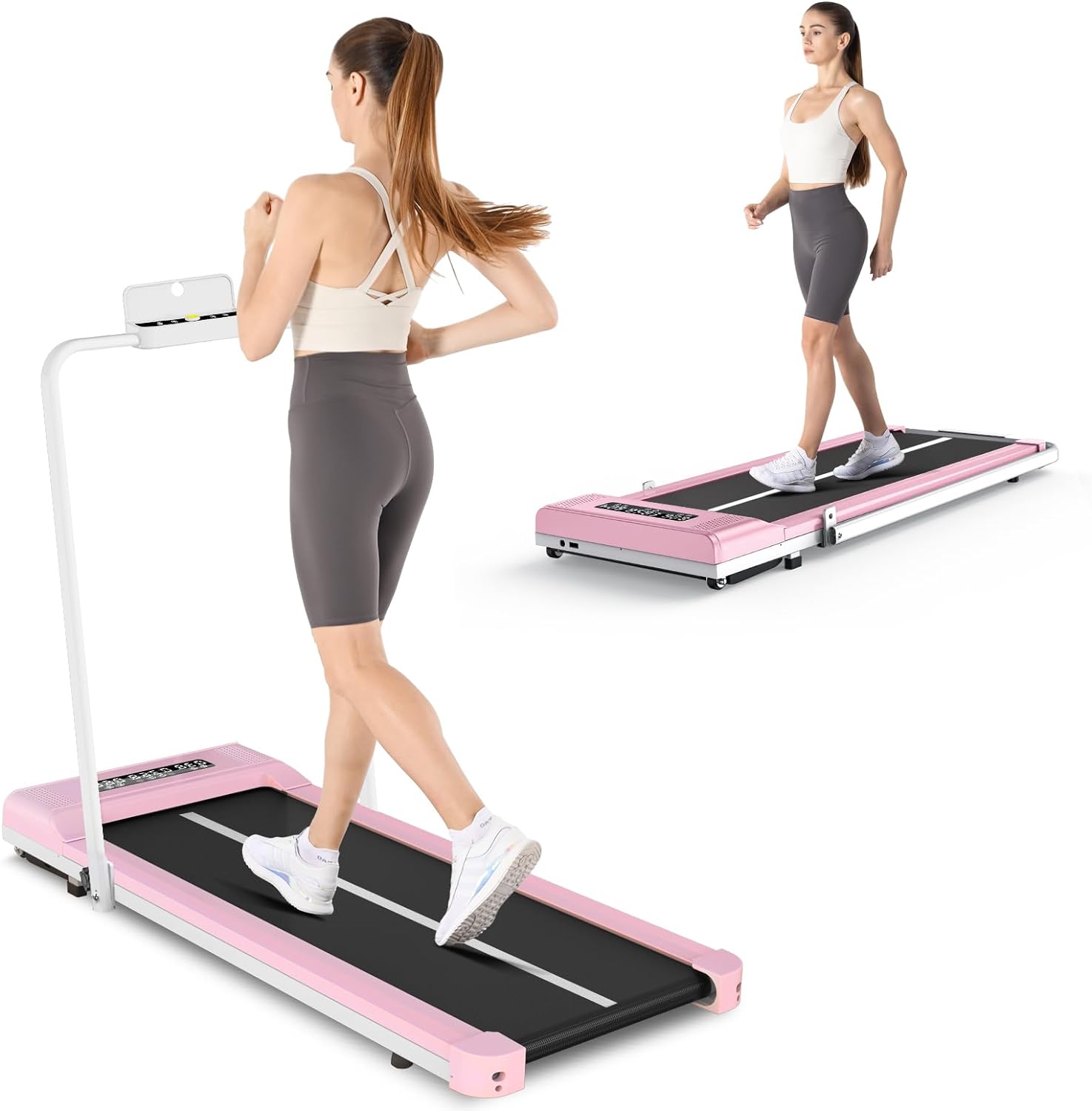 Best Foldable Treadmill Walking Pad, Special Folding Treadmill Under Desk and Ha...