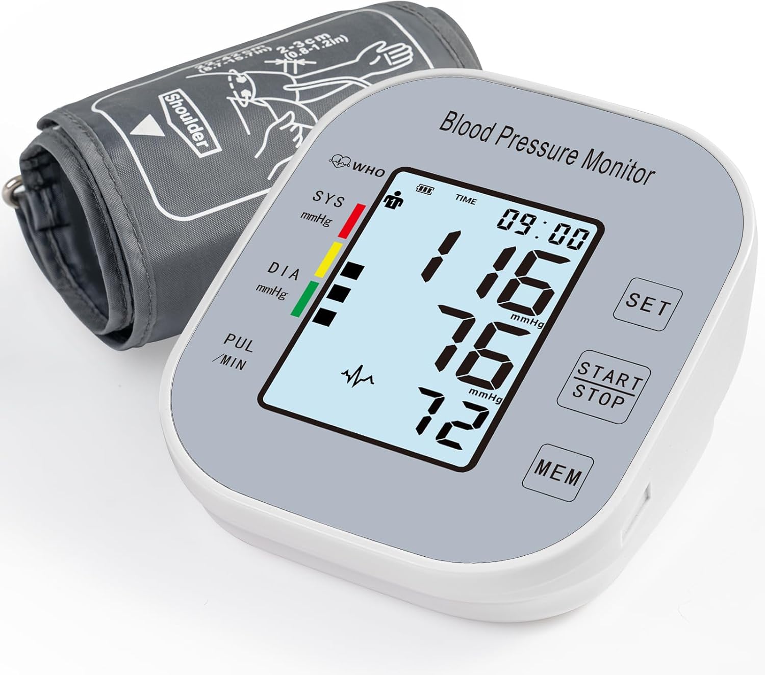 Best Blood Pressure Monitors, Special Automatic Upper Arm Blood Pressure Machine...