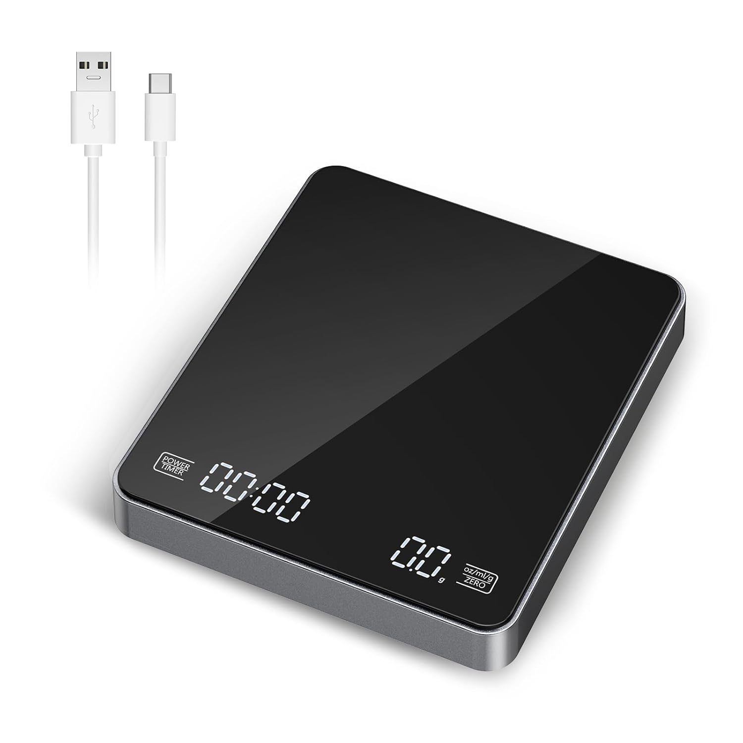 NEWEST Ankilo Digital Coffee Scale with Timer, Drip Espresso Scale 3kg/0.1g High...