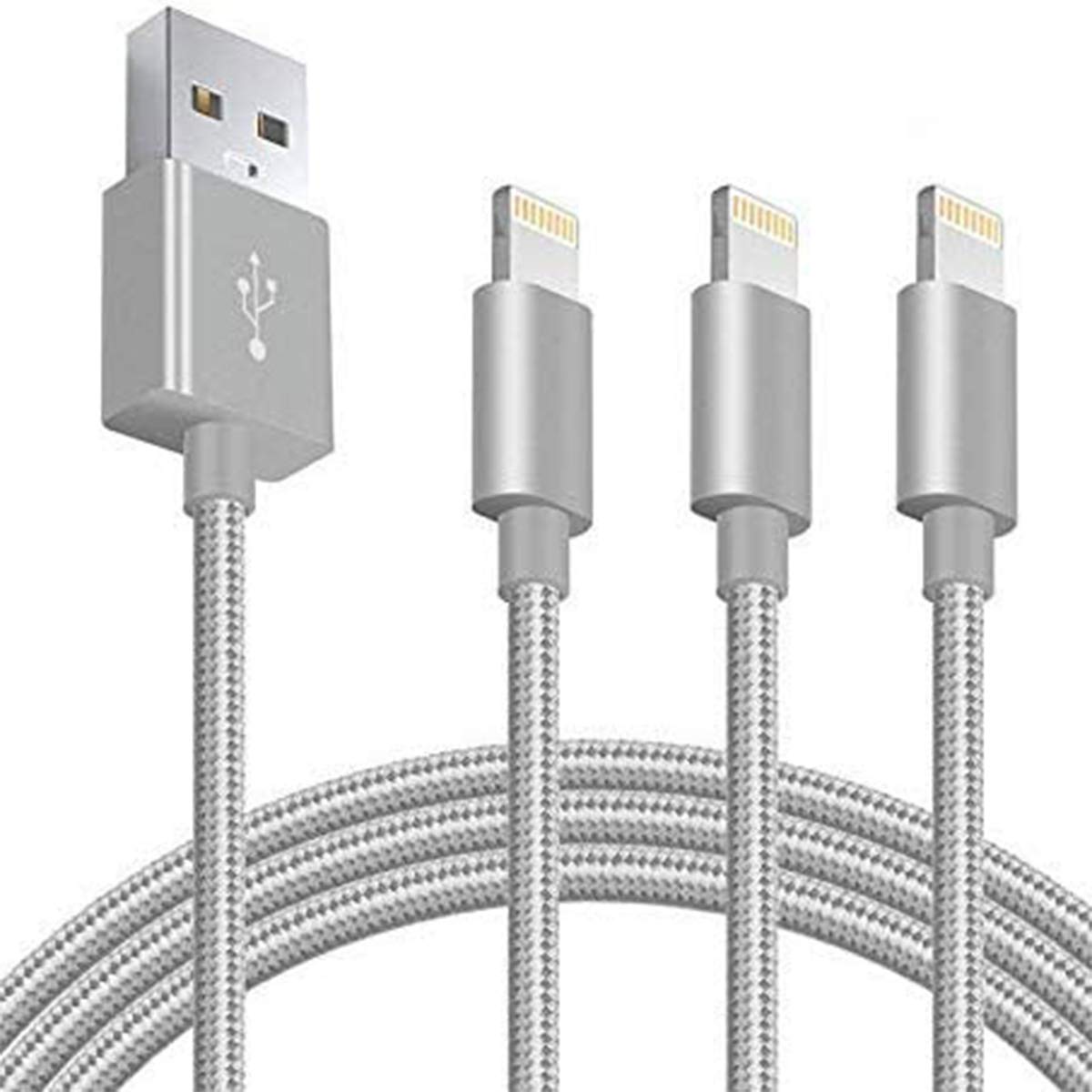 Best GlobaLink iPhone Charger, Special 3Pack iPhone Charger Cable with Nylon Bra...