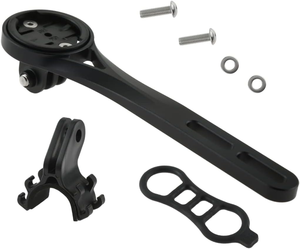 Best SURIEEN Integrated Handlebar Out Front Bike Mount, Special Bicycle Computer...