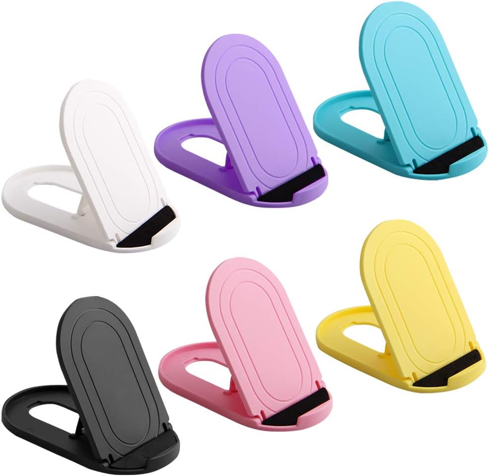 Best AFUNTA 6PCS Universal Cell Phone Holder, Special Phone Holder with Ellipse...