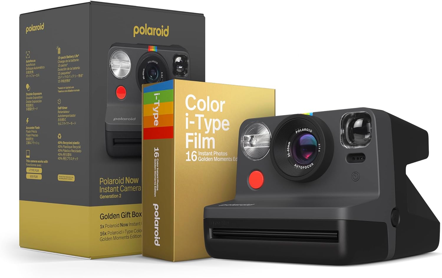 Best Polaroid Now 2nd Generation, Special I-Type Instant Camera, Innovative Inst...