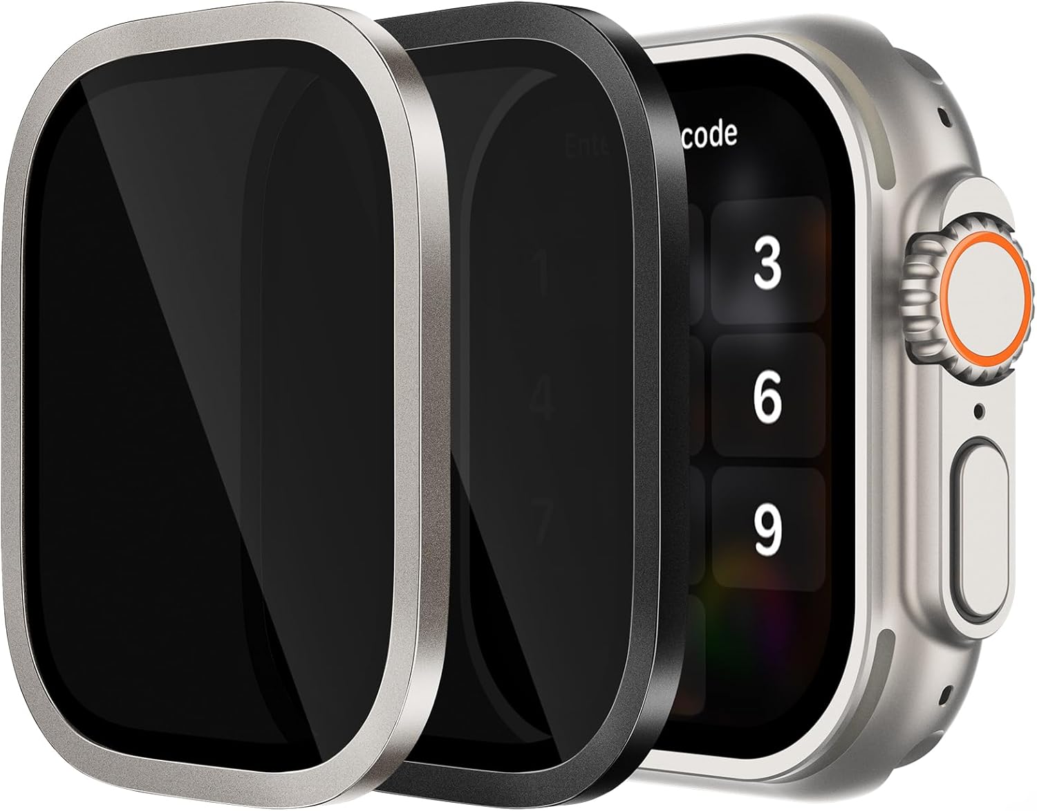 Suitisbest Privacy Screen Protector for Apple Watch Ultra 2/1 Screen Protector 4...