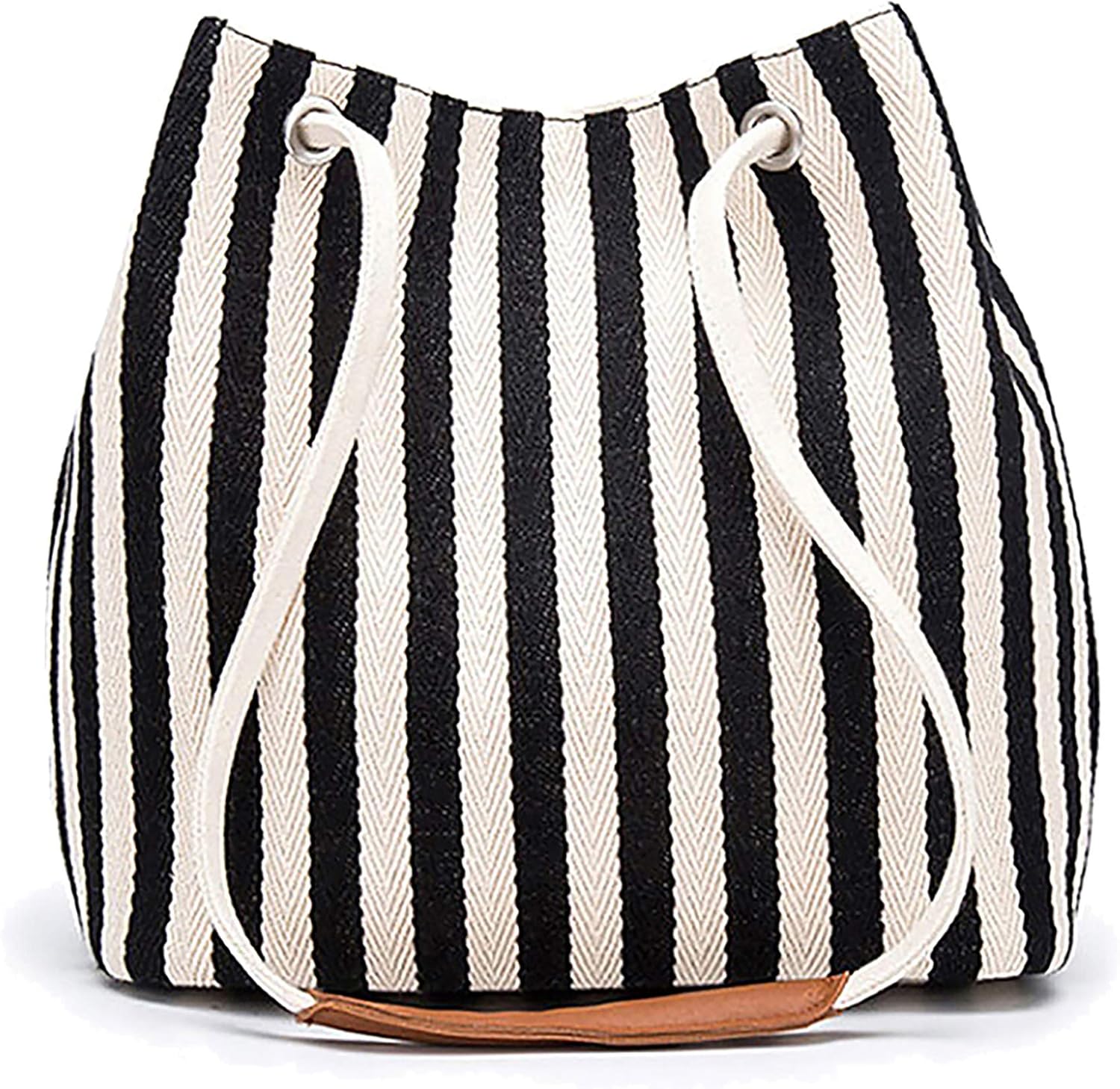 Bydenwely Women's Canvas Tote Bags Small Medium Shoulder Bag Daily Working Handb...