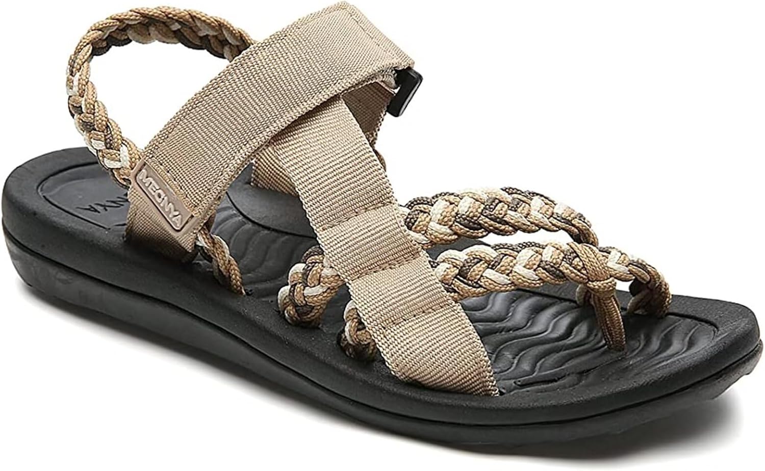 MEGNYA Hiking Sandals for Womens, Comfortable Walking Flip Flop Sandals with Arc...