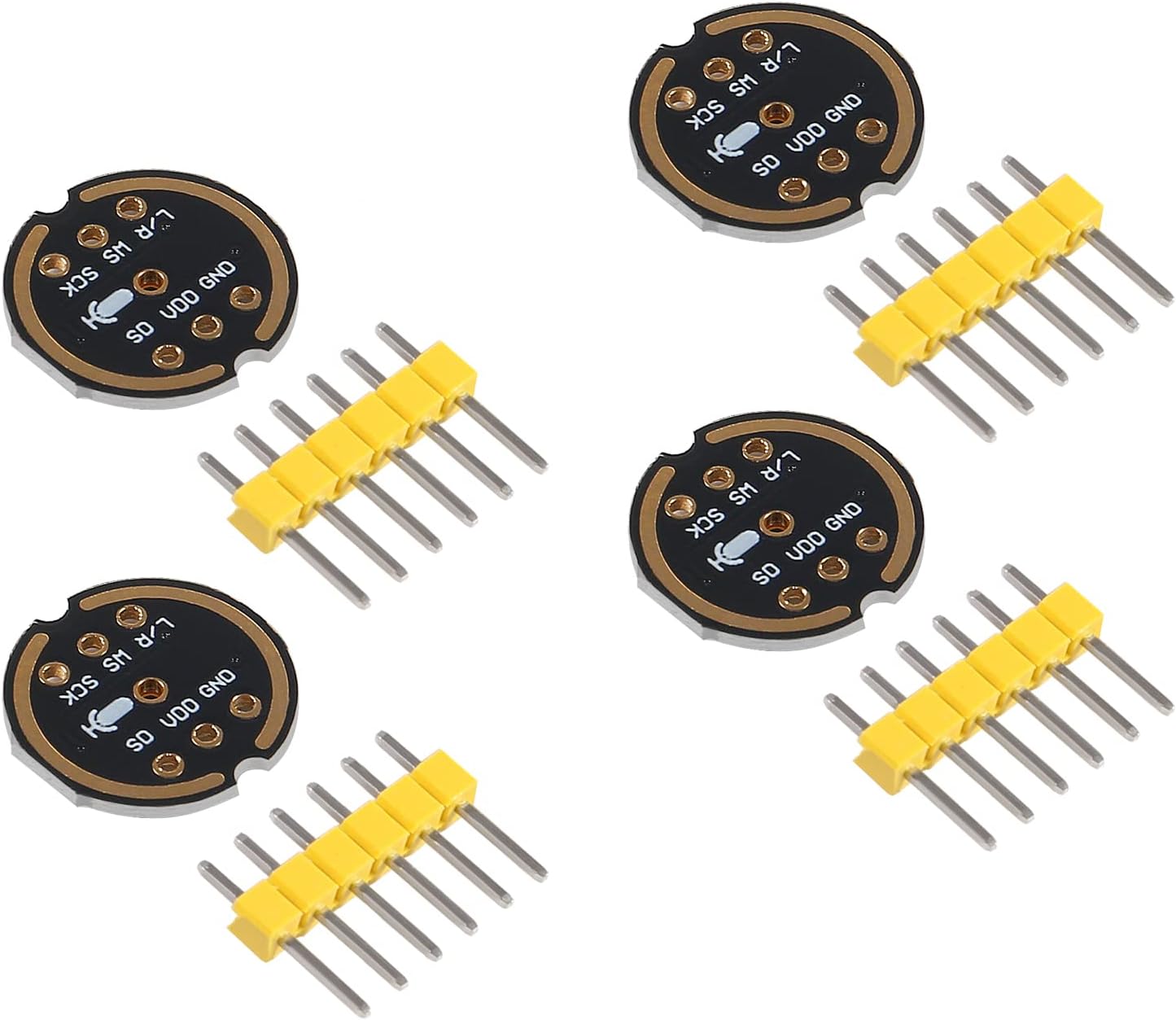 DORHEA 4PCS INMP441 MEMS Omnidirectional Microphone Module I2S Interface High-pr...