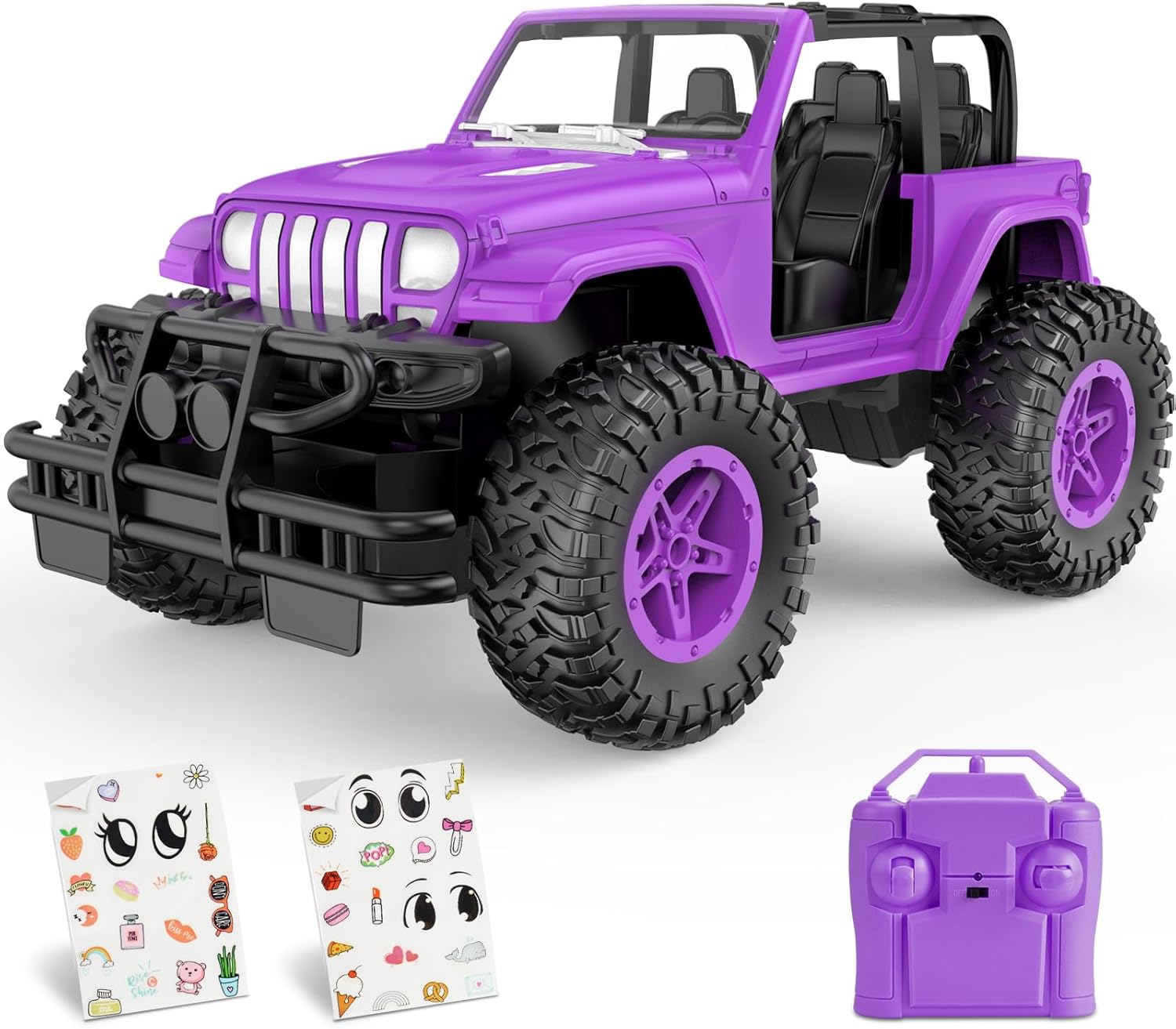 NQD RC Cars 1:16 Scale Remote Control Jeep Car 80 Min Playtime 2.4Ghz Off-Road R...