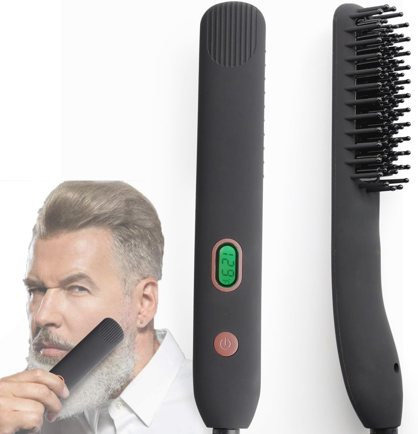 Best BenRich Beard Straightener, Special Beard Straightening Comb with Anti-Scal...
