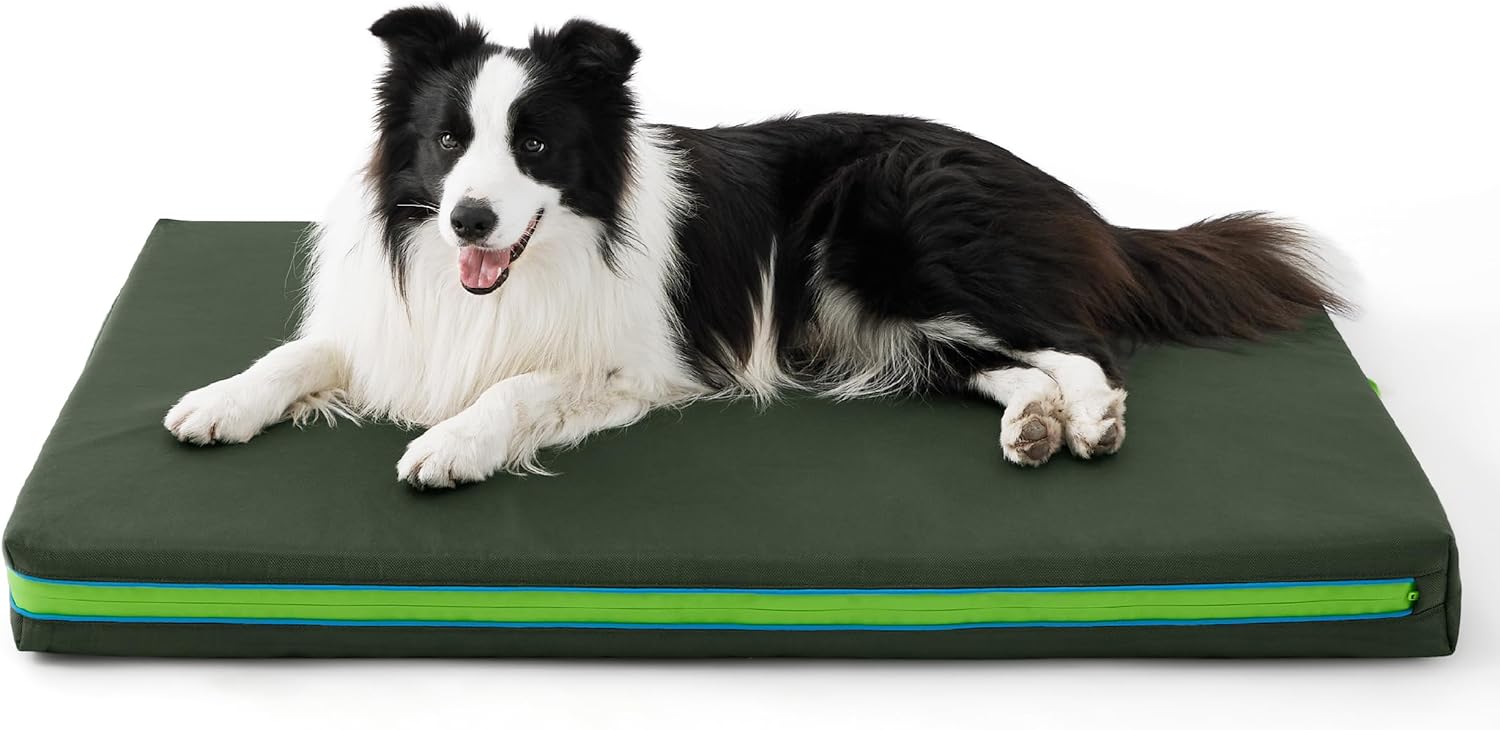 Best Bedsure Outdoor Dog Bed, Special Waterproof Dog Bed with Heavy Duty Cover,...