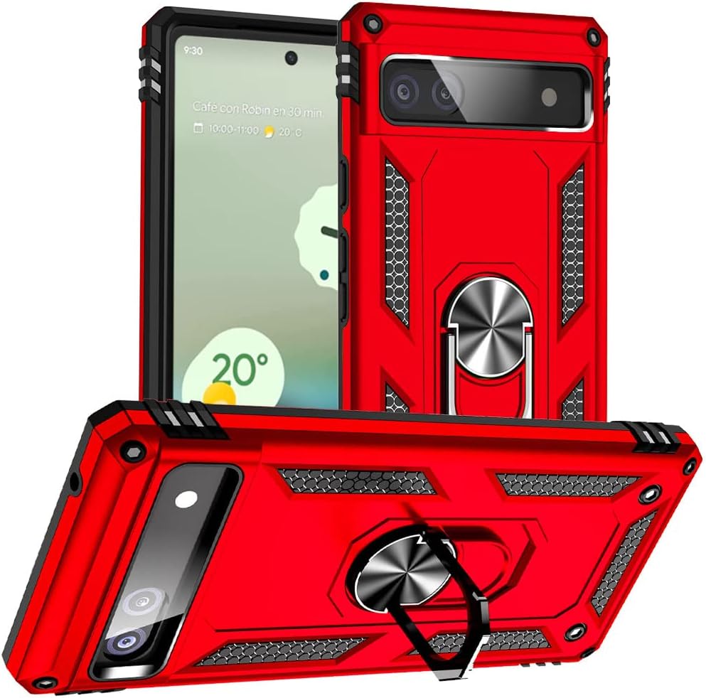 Best Yiakeng for Google Pixel 6A Case, Special Military Grade Protective Phone C...