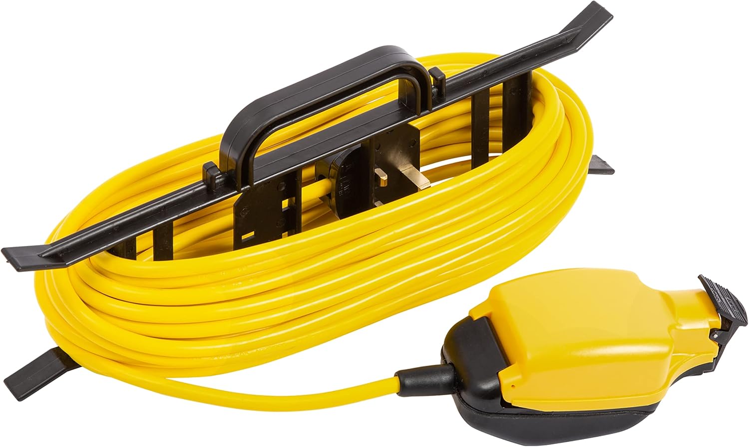 SLx Outdoor Extension Lead, 15m, Heavy Duty Extension Cable, Single Socket Exten...