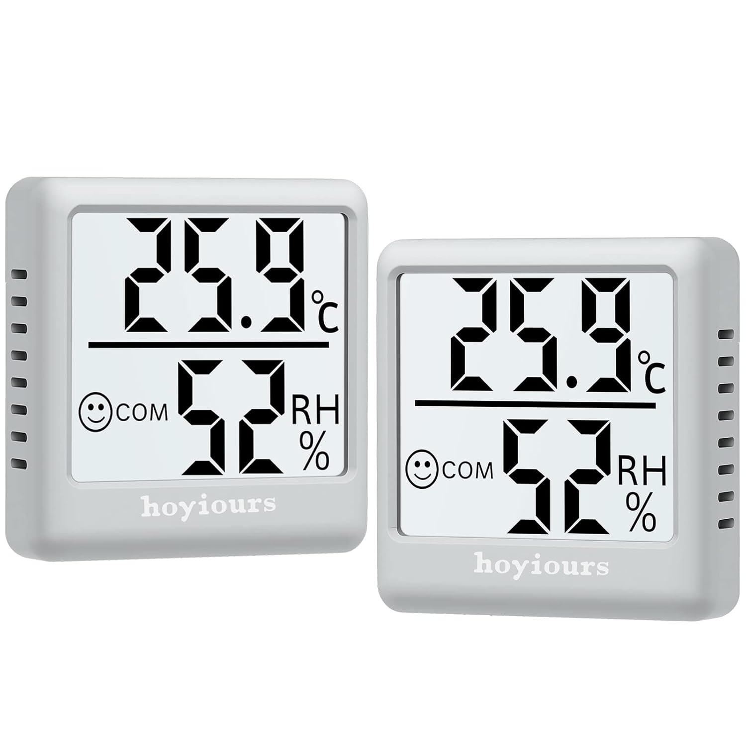 Digital Hygrometer Thermometer, hoyiours LCD Display Thermometer room temperatur...