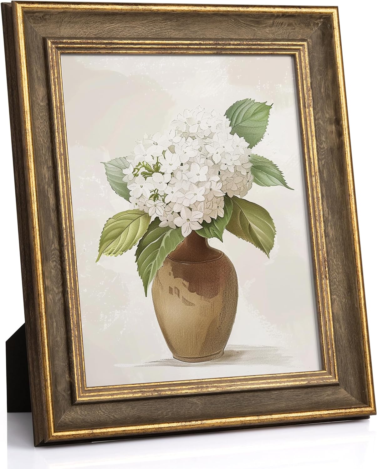 Best Afuly Photo Frame, Special Vintage Picture Frame for 8x10 Wooden Gold Weddi...