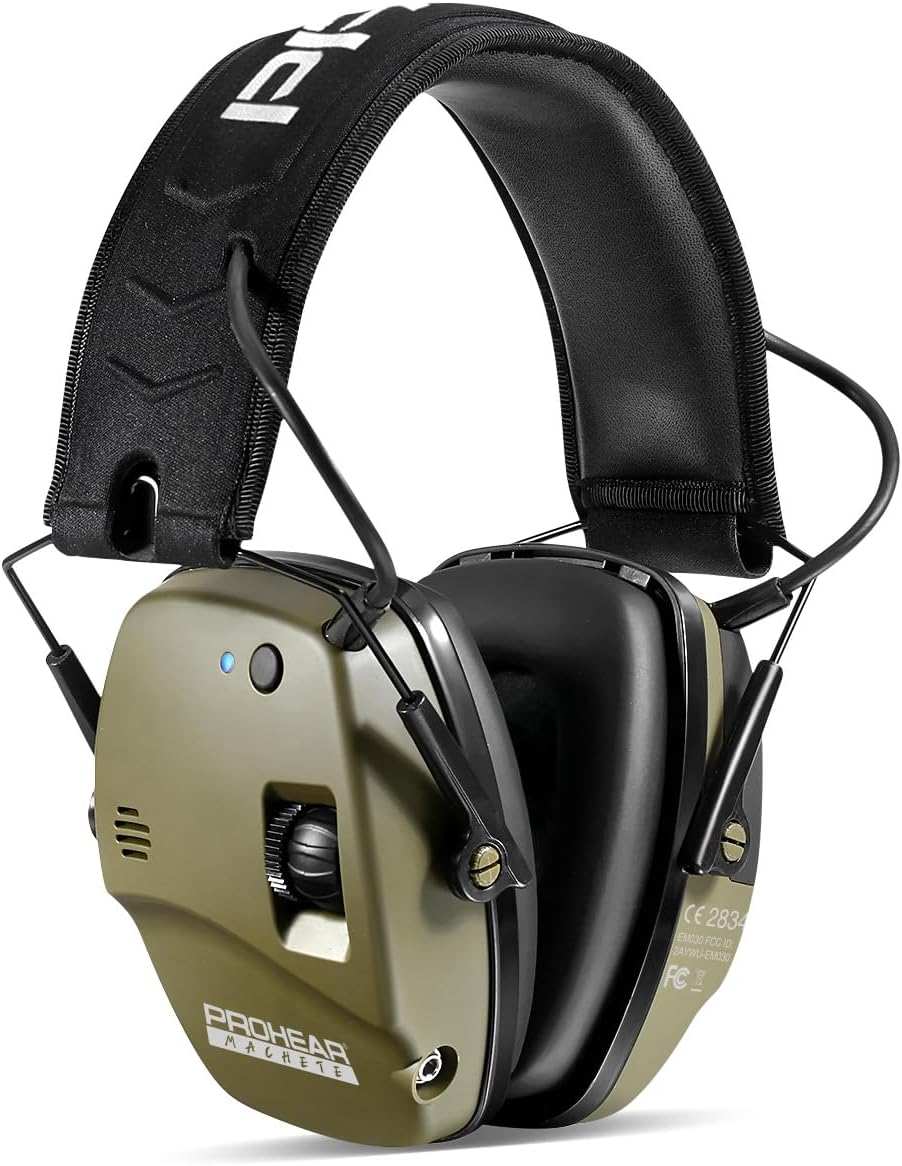 Best ROHEAR 030BT Electronic Safety Earmuffs, Special Ear Defenders for Shotgun...