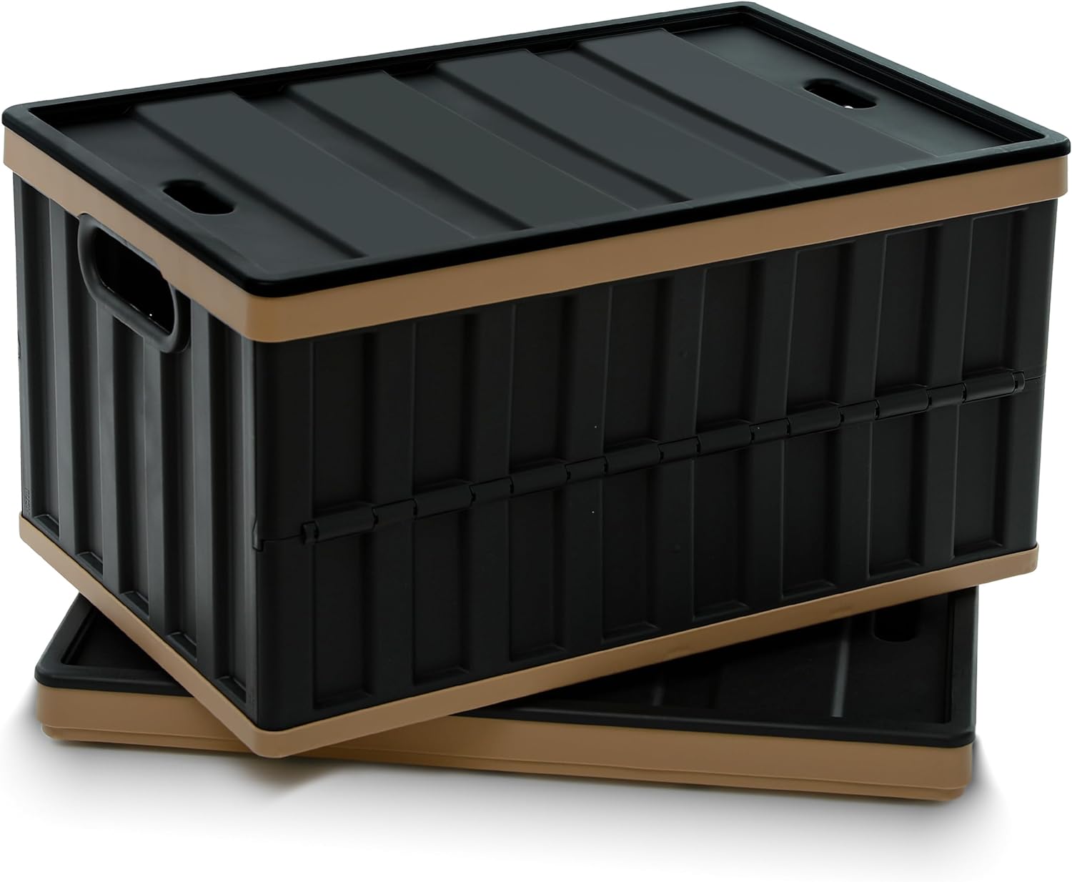 Best Bienvoun 64L, Special Large Collapsible Plastic Storage Box, Innovative Sto...