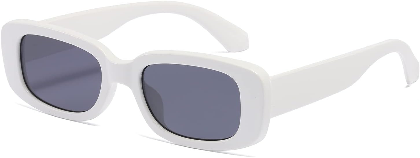 kimorn Rectangle Sunglasses for Women Men Trendy Retro Fashion Sun Glasses 90’s...