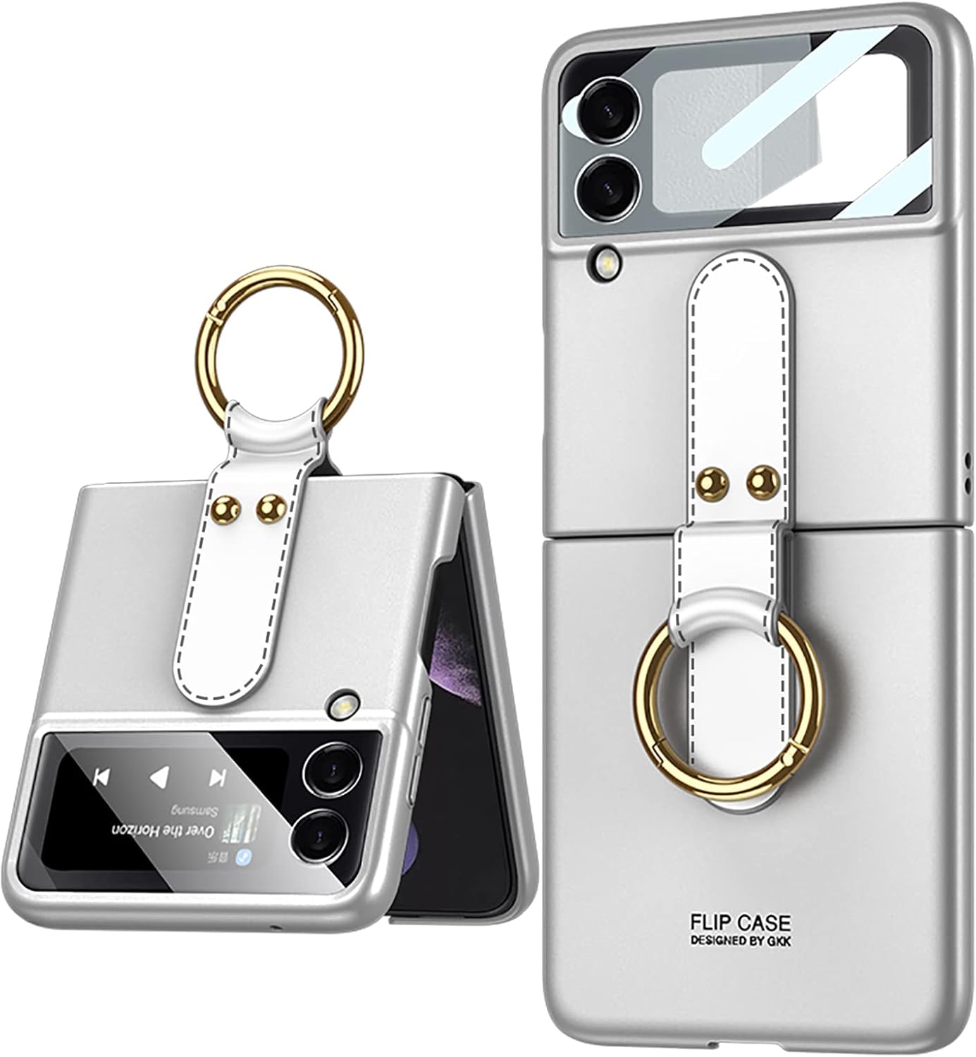 Best Case for Galaxy Z Flip 3 5G, Special Ultra Thin Hard PC Shockproof Phone Ca...