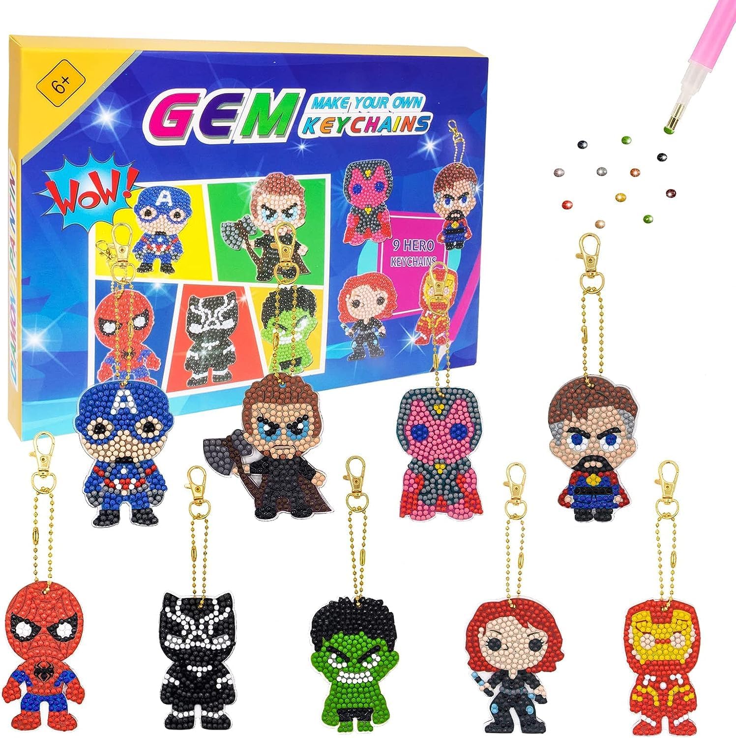 Kovim Craft Gifts for 7-8-9-10 Year Old Girls Boys - DIY Toys for Aged 6-10 Year...