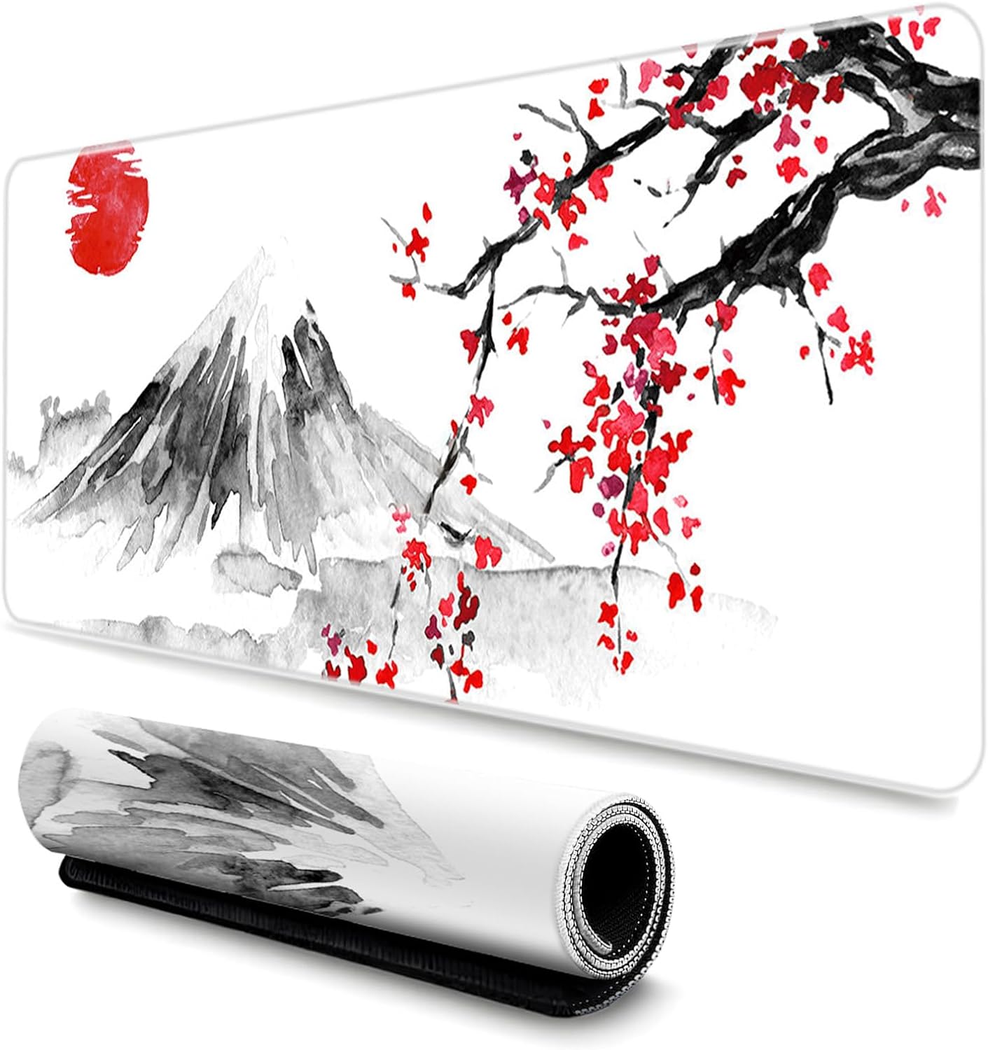 Mouse Mat, Gaming Mouse Pad, Extended XL Mousepad with Anti-Slip Base, Large Gam...