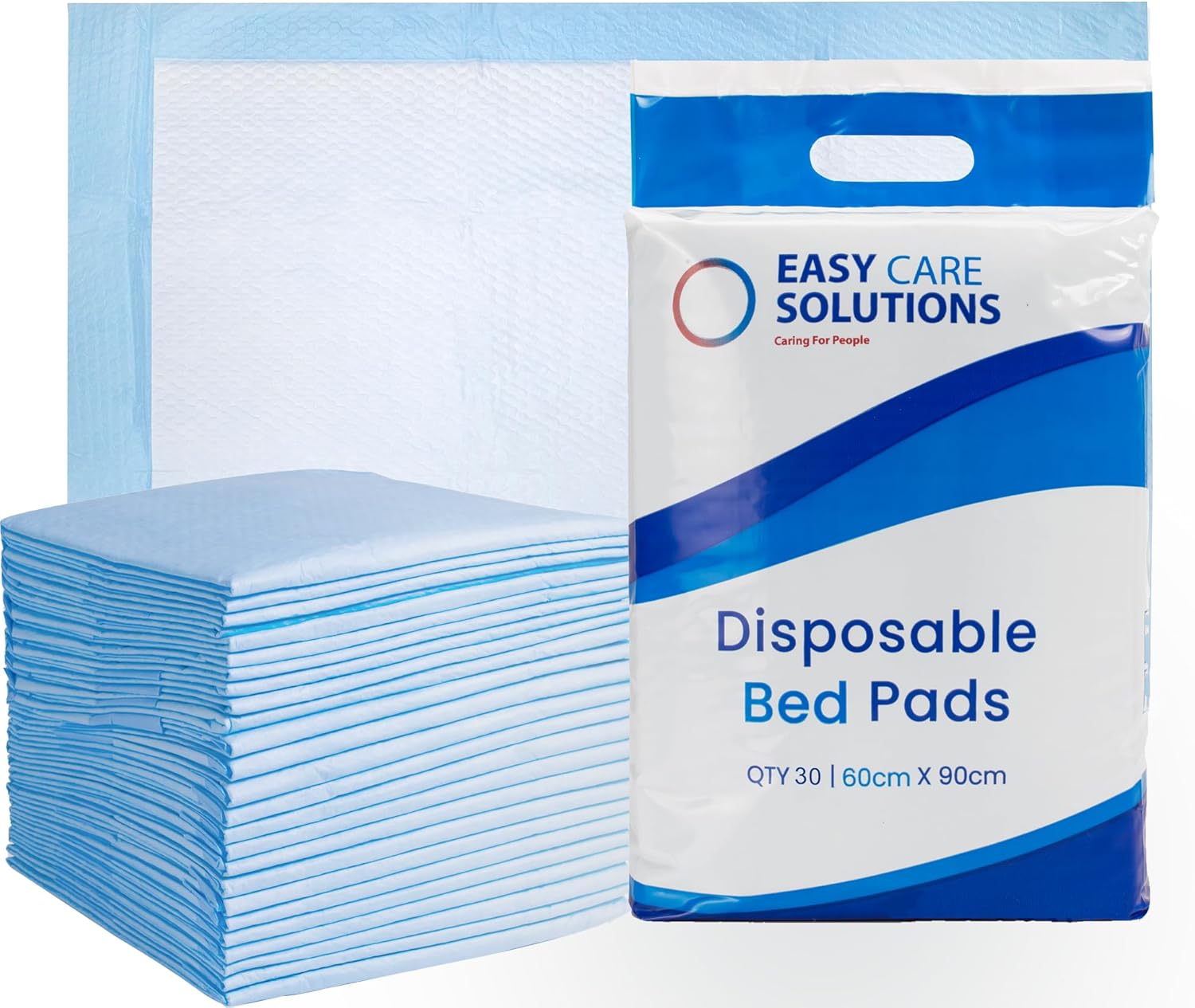 120 x Easy Care Solutions 60 x 90 cm Premium Disposable Incontinence Bed Pads |...