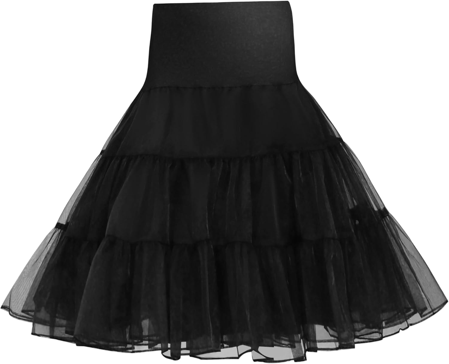 Wikoan Women's 50s Vintage Petticoat A-line Underskirt for Ladies Rockabilly Tut...