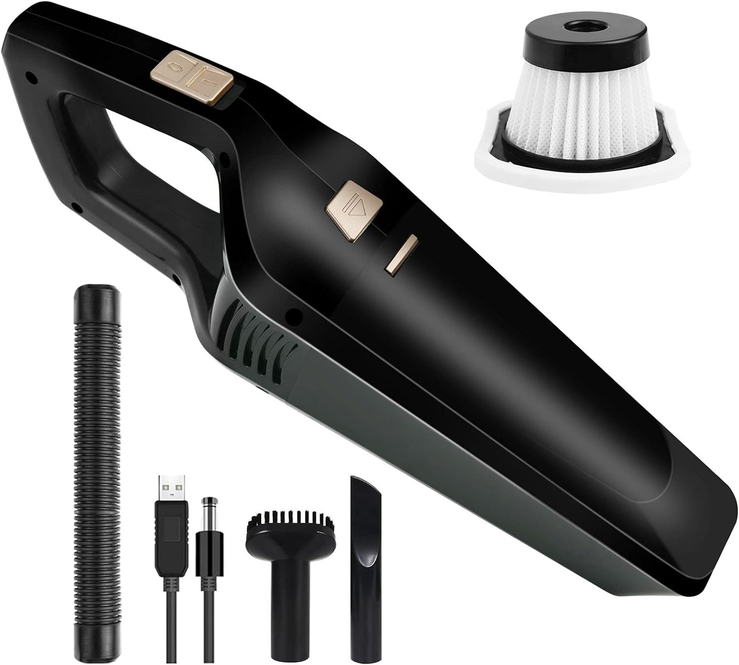 URAQT Handheld Vacuums Cordless, Powerful Handheld...