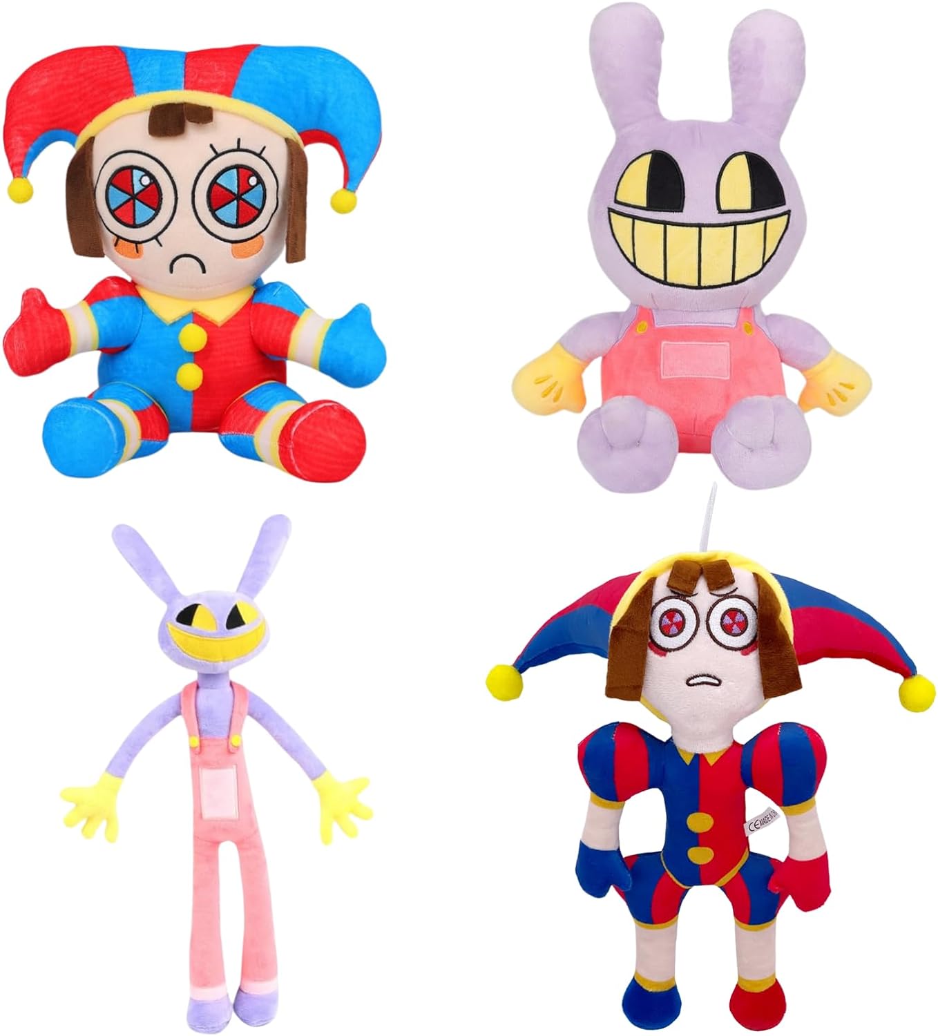 Super JAKES The Amazing Circus Plush, New Circus Pomni and Jax plush Toy，Cute S...