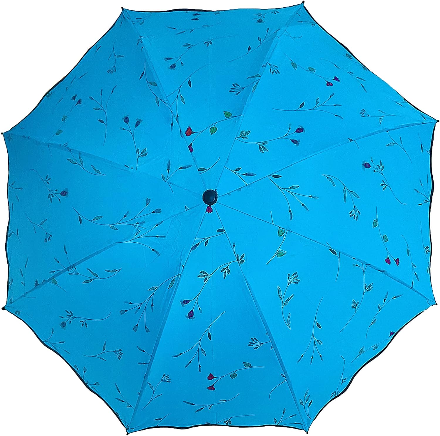 Maibar Umbrella Ladies UV Protection UPF 50 Triple Folding Umbrellas Sun Proof B...