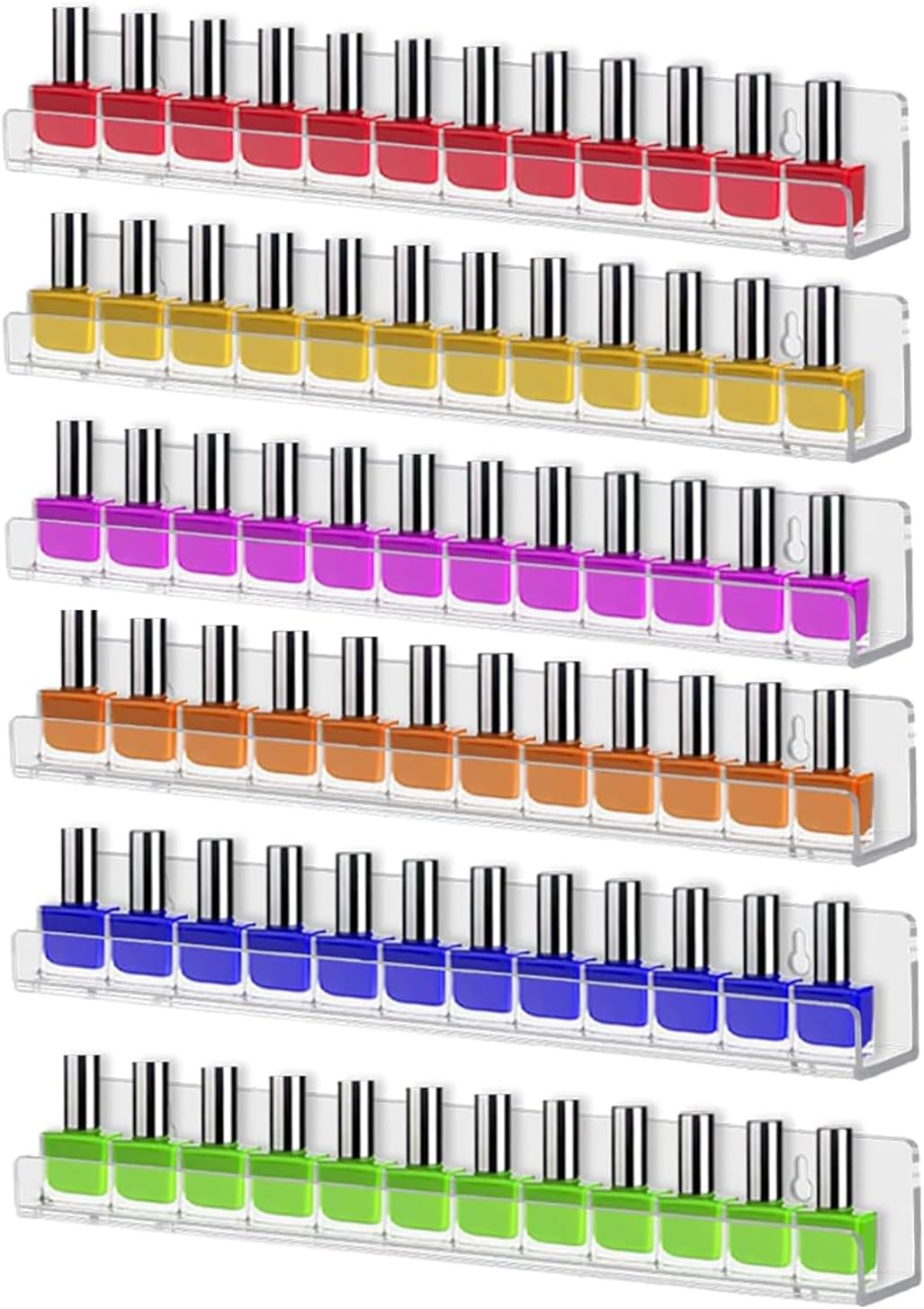 Accmuzzy 15 Inch Nail Polish Organiser,Nail Varnis...