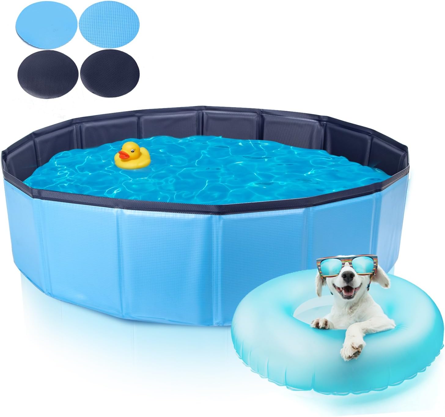 Nobleza Dog Pool Foldable Dog Paddling Pool Pet Sw...