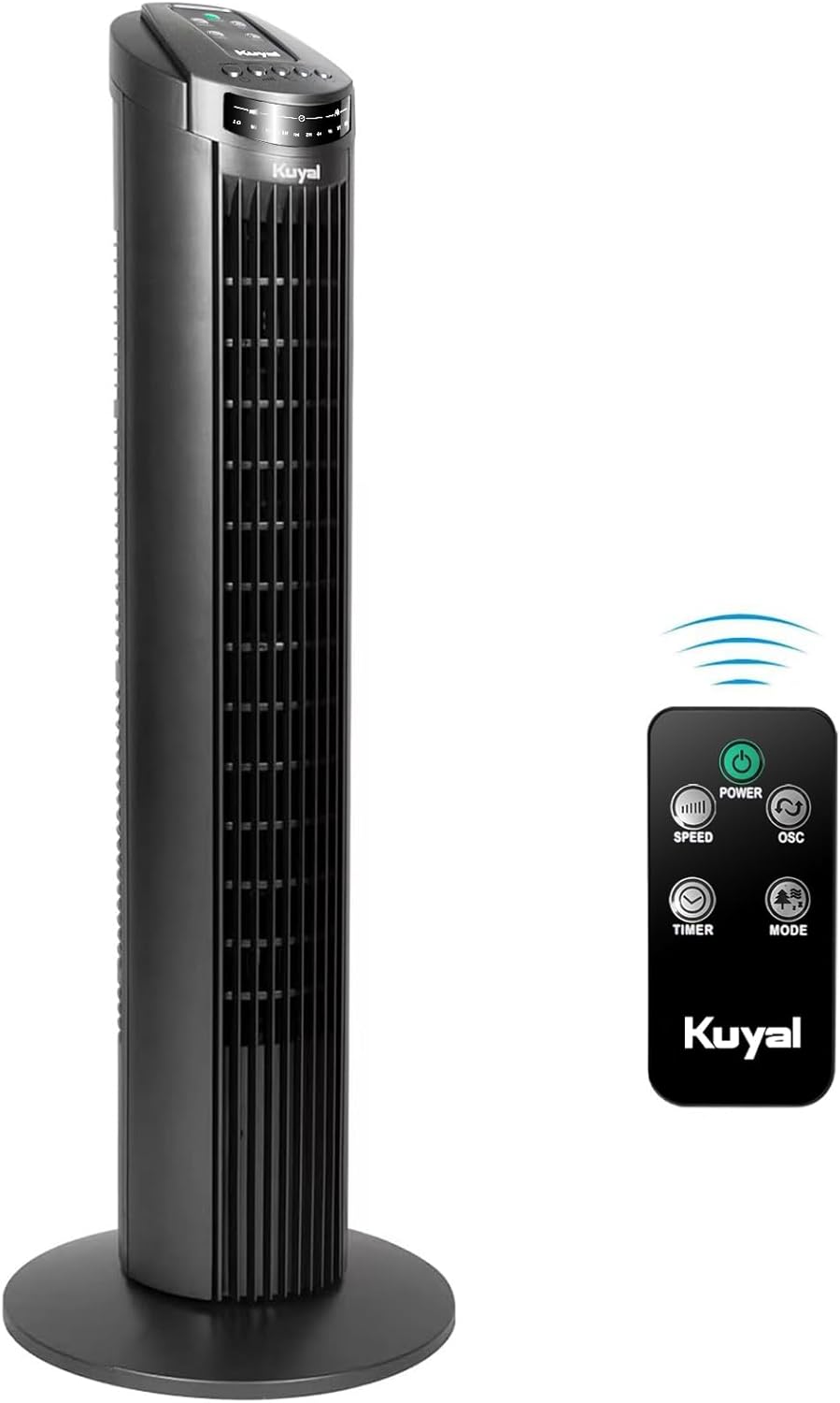 Kuyal Cooling Tower Fan, 3-Speed 3-Wind Mode 70° Rotation Oscillating 29'' Quiet...